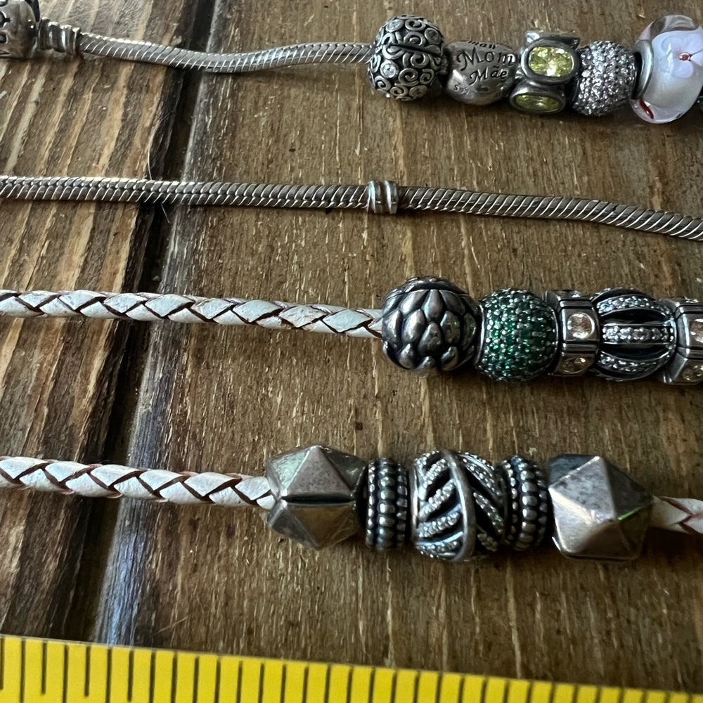 Pandora bracelet& charm lot